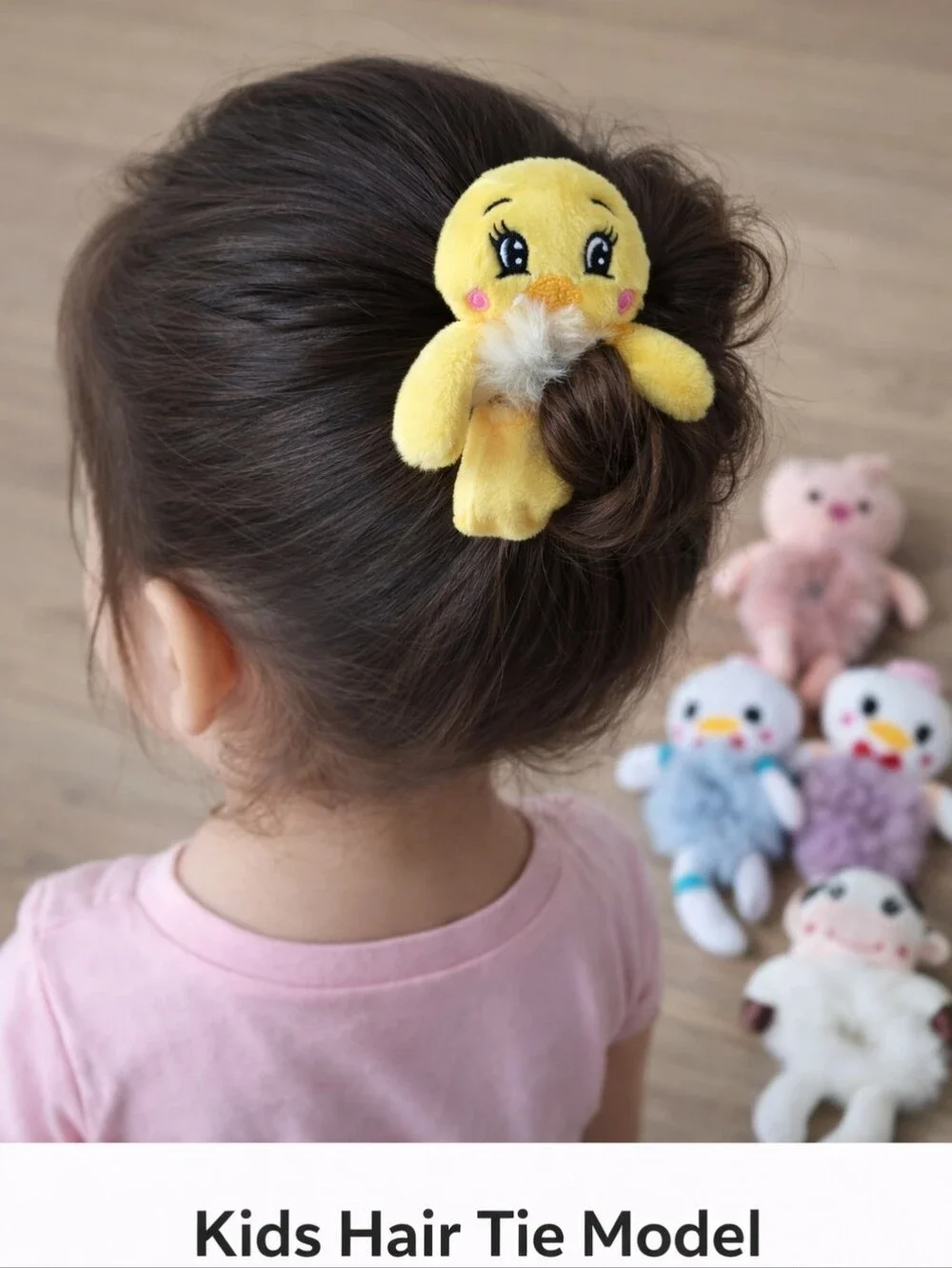 Kids Hair Ties Plush Hair Accessories (5pieces) New